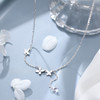 KADER蝴蝶项链女款ins小众设计高级冷淡风流苏锁骨链 商品缩略图1