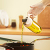 「解决油渍漏出！无铅玻璃材质」油瓶不锈钢油嘴开合大容量玻璃油壶厨房用品家用酱油醋瓶 商品缩略图1