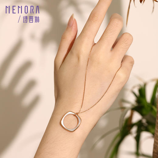 【天圆地方】MEMORA诗普琳彩色18K金戒指天圆地方戒指KR252001/KR252002（一口价） 商品图2