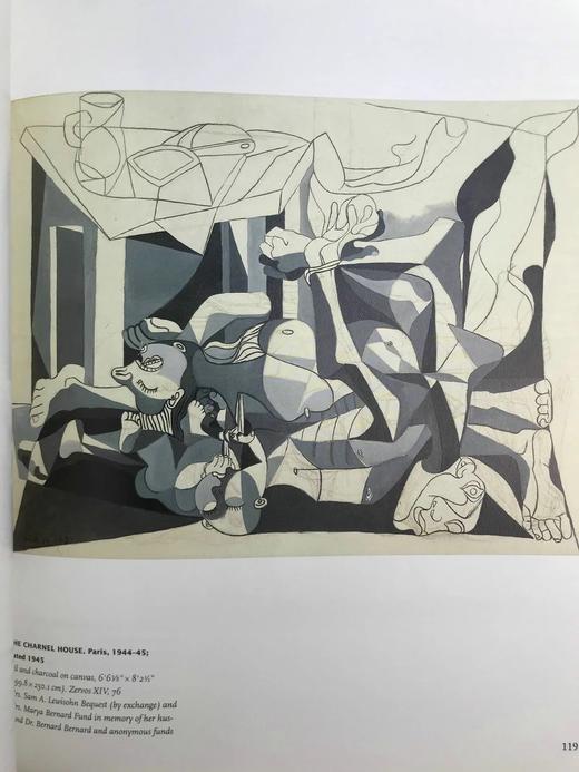 现代艺术博物馆藏毕加索画集 38幅彩色42幅黑白插图 精装大16开 商品图10