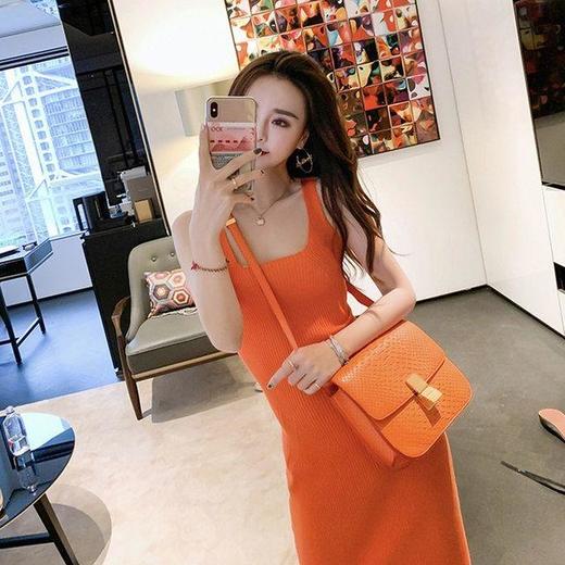 【上身显瘦不要太性感~】黛唯梵爆款吊带背心裙女，2022夏季新款法式性感包臀裙紧身显瘦热卖 商品图6