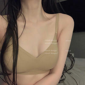 【外扩胸型内衣】黛唯梵高品质裸感舒适透气薄款无钢圈小胸聚拢无痕防下垂调整型运动文胸