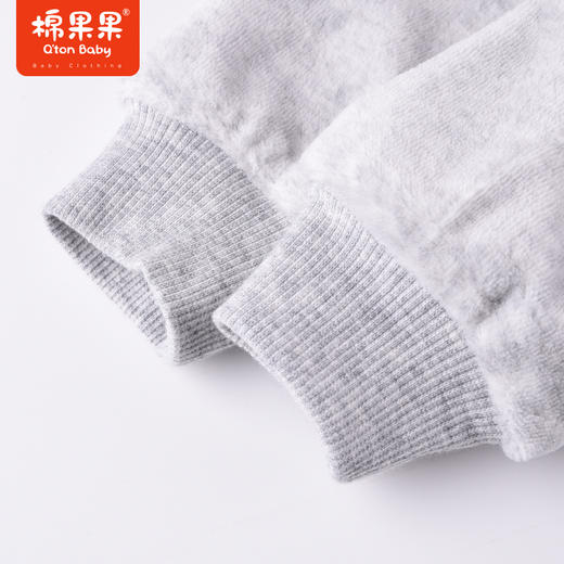 直播间下单三件起发货棉果果秋季新款男童纯棉舒适外穿小绅士假两件连体衣M312722822509 商品图5