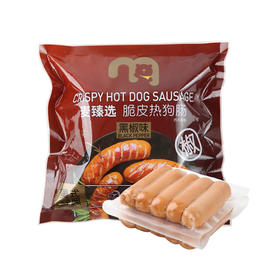 MC 麦德龙 麦臻选 脆皮热狗肠 黑椒味 400g