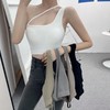 春秋新款带胸垫吊带背心美背性感斜肩一体无钢圈内衣裹胸外穿内搭 商品缩略图1