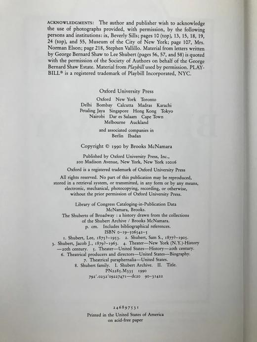 百老汇的舒伯特三兄弟 数百幅插图 精装大16开 商品图4