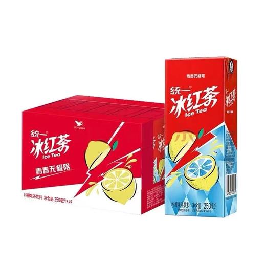 统一冰红茶 250ml*24盒/提 商品图0
