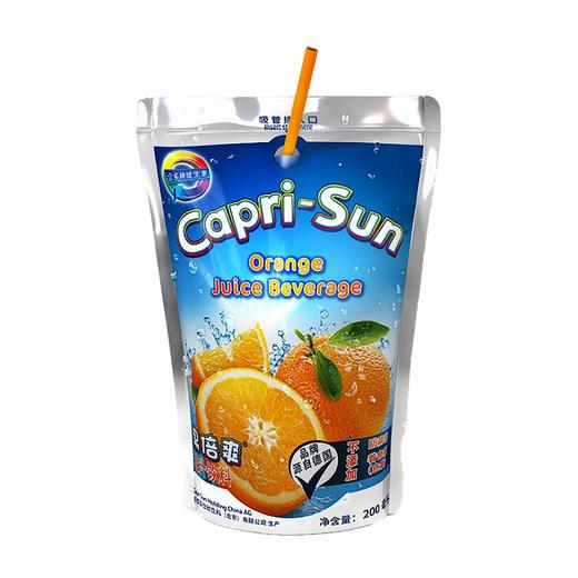 果倍爽 橙味果汁饮料200ml   商品图1