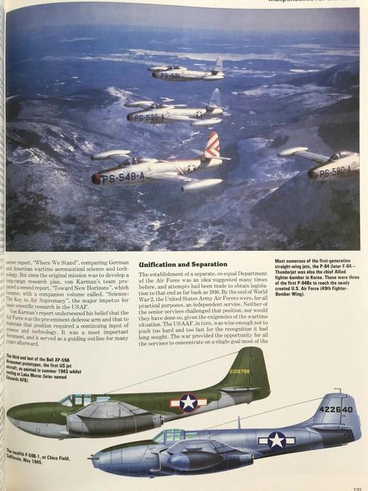 美国空军史 数百幅插图 精装大16开 商品图13