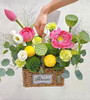 LUCKY----绣球玫瑰手提花篮六选一 商品缩略图4