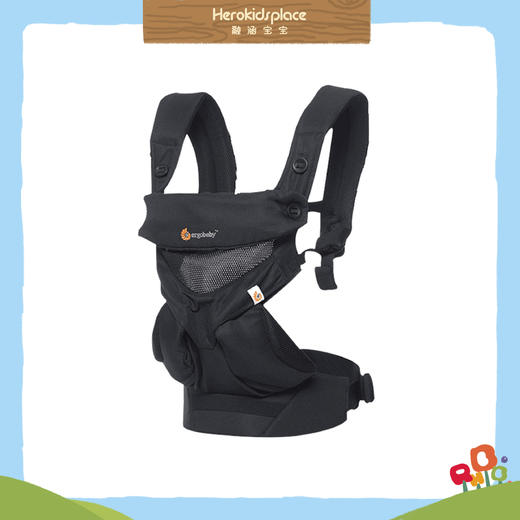 美国ERGOBABY全阶段型四式350婴儿背带透气-摘星05369 商品图0