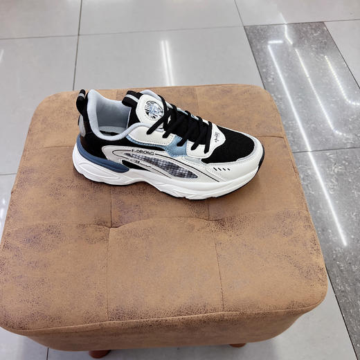 福得隆2022新款双网休闲鞋男童加大码3606 3606-1    38-42码 商品图3