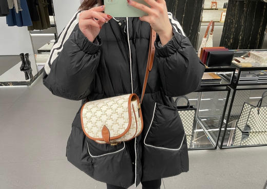 CELI_NE FOLCO马鞍包-白花 商品图2