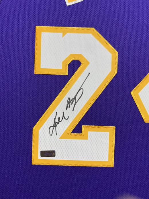 收藏系列 科比 湖人队24号紫色 亲笔签名球衣 PA29970 商品图1