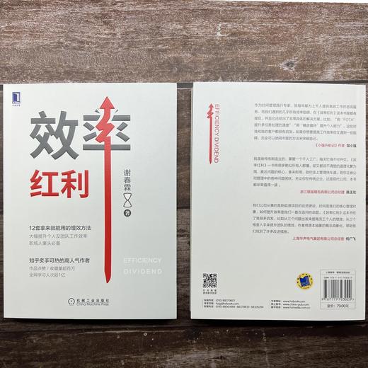 效率红利  机械工业出版社 商品图2