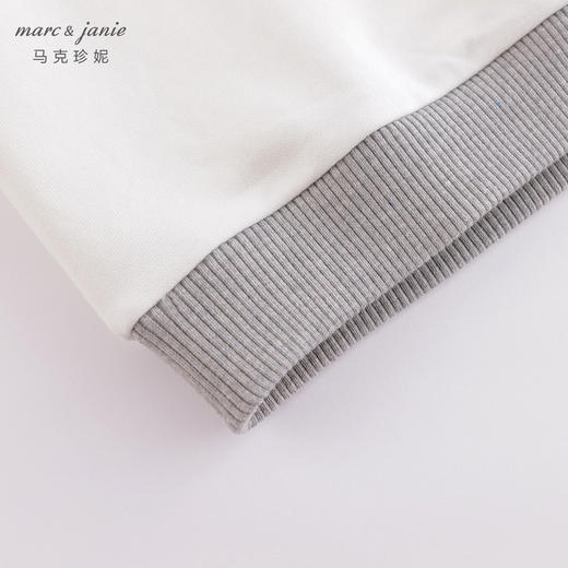 marcjanie马克珍妮秋装新款 男童撞色字母针织马甲221137 商品图4