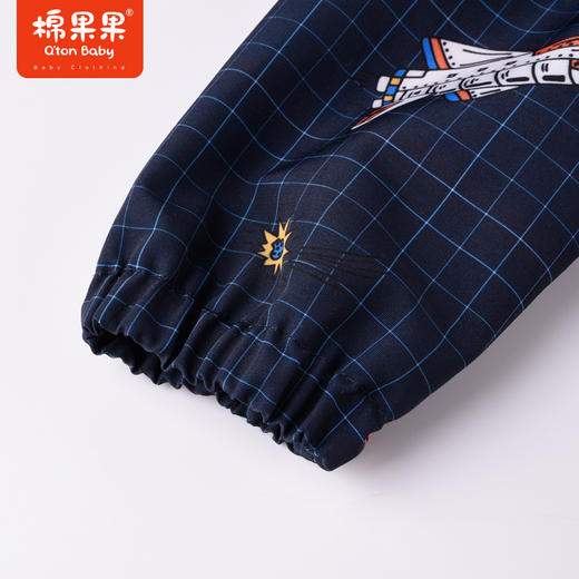 商场同款棉果果秋季新款男童外套+内胆外套一衣三穿时尚好穿两件套保暖冲锋衣M312100422499 商品图4