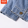 商场同款棉果果秋季新款男童经典牛仔外套简约时尚水洗牛仔M312100222510 商品缩略图4