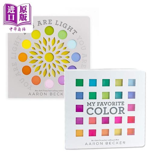 预售 【中商原版】Aaron Becker 光影颜色书2册套装You Are Light My Favorite Color 纸板书 儿童色彩启蒙图书 英文原版 4岁以上 商品图0