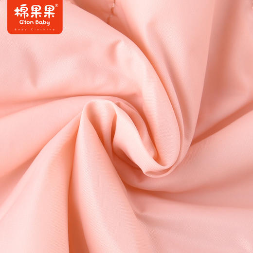 商场同款棉果果秋季新款女童满印甜美连帽夹棉风衣外套M322100322466 商品图5