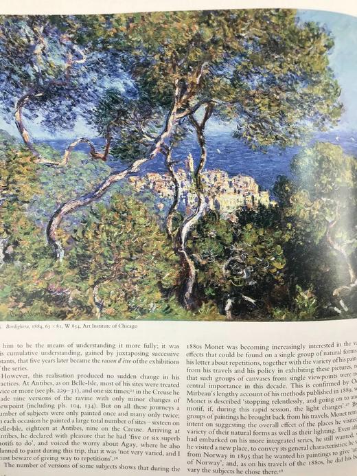 莫奈画集 281幅插图 精装大16开 商品图11