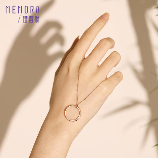 【天圆地方】MEMORA诗普琳彩色18K金戒指天圆地方戒指KR251901/KR251902（一口价） 商品图2