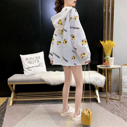 防紫外线防晒衣女薄款洋气2021年新款夏季宽松大码网红ins潮外套 商品图3