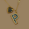 订购8周到｜Pach Pearl-Alphabet Sapphire-字母 蓝宝石 项链［瑞士设计师］ 商品缩略图1