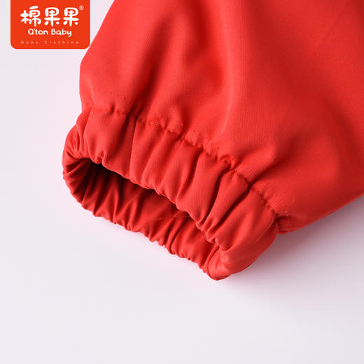 8商场同款棉果果秋季新款男童撞色时尚酷潮连帽夹棉风衣外套M312101422500 商品图5