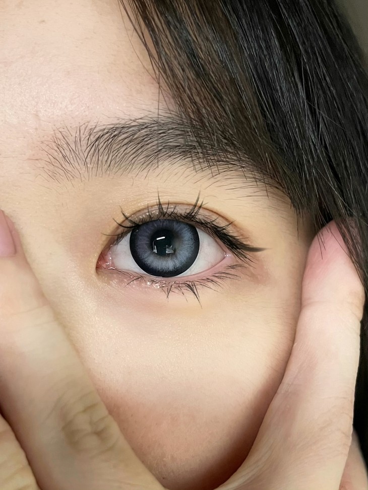 Jolababy年抛隐形眼镜 蓝芙尼14.5mm 一副/2片-VVCON美瞳商城8