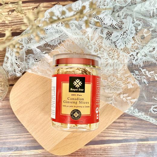 加拿大进口野生西洋参切片大片1.6cm 200g/罐 #宁波仓 商品图4