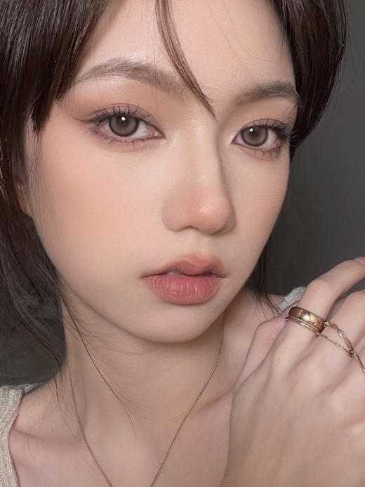 HUOHUOCON 金波斯 日抛 10片 14.2mm 参考着色13.3mm 基弧8.5 含水 50% 新锐国货 商品图3