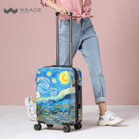 德国WAAGE旅行箱 梵高艺术限定系列 向日葵/星空