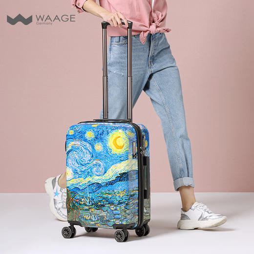 德国WAAGE旅行箱 梵高艺术限定系列 向日葵/星空 商品图0