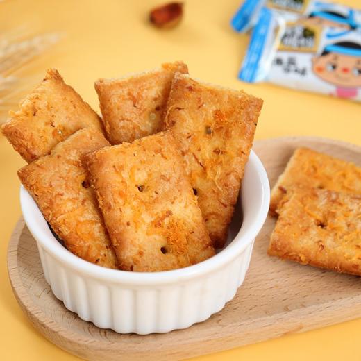 本垒北海道芝士味肉食脆饼黑椒海盐味酥性薄脆饼干零食小吃248g 商品图4