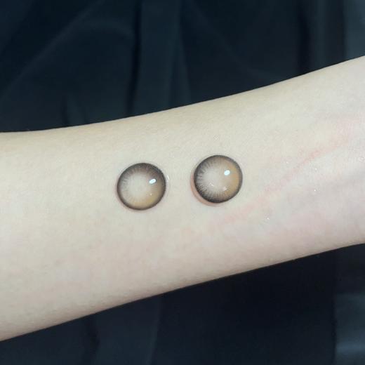 HUOHUOCON 黑圣光 日抛 10片 14.2mm 参考着色13.5mm 基弧8.5 含水50% 新锐国货 商品图5