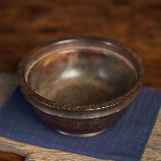 清 黄花梨一木整挖碗 商品图1