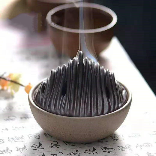 丘陵峦山陶瓷香炉创意禅意香薰炉家用室内净化空气仿古檀香盘香炉 商品图1