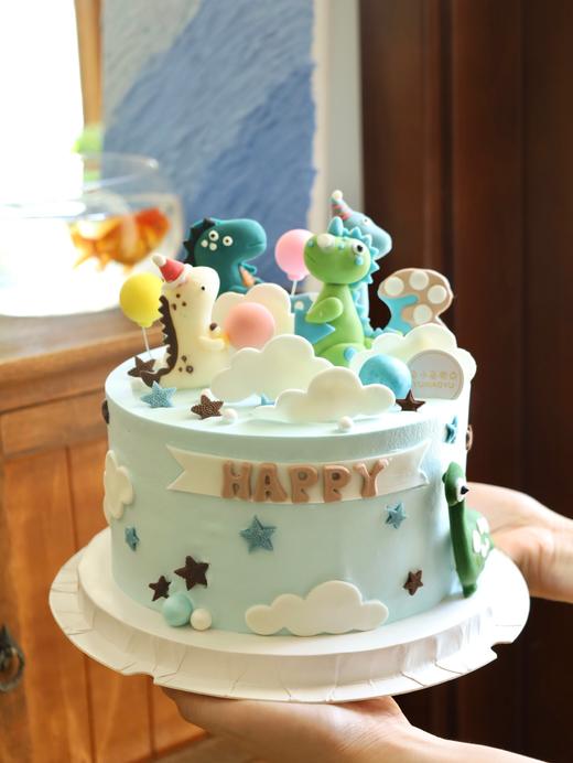 巧克力恐龙蛋糕（数字可以更改哦） 商品图4