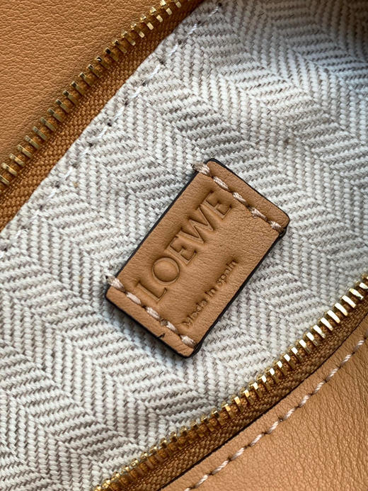 Loe*we Puzzle mini-棕黄拼褐色米白 商品图9