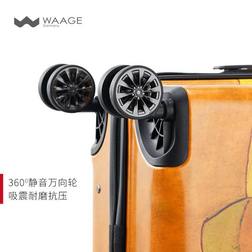 德国WAAGE旅行箱 梵高艺术限定系列 向日葵/星空 商品图10