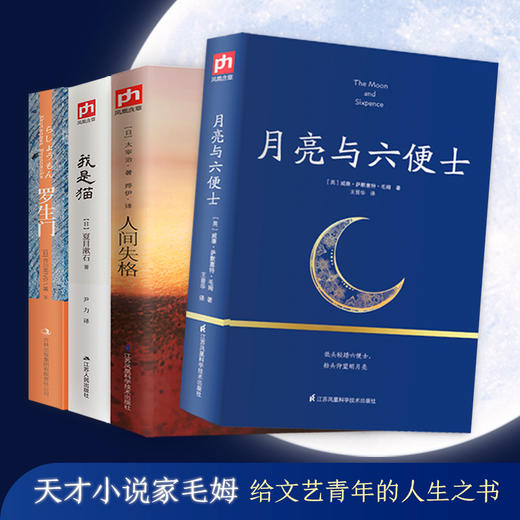 人间失格+月亮与六便士+我是猫+罗生门(全4册) 商品图2