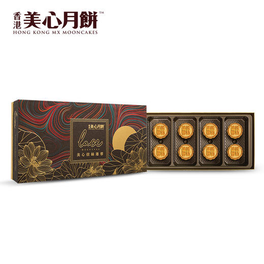 中国香港美心月饼拔丝莲蓉月饼礼盒360g中秋港式糕点零食 商品图0