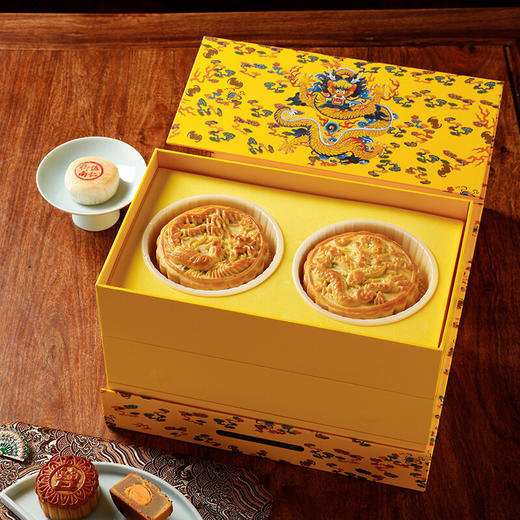 御茶膳房龙镇九州（从）月饼礼盒 1.28kg 商品图5