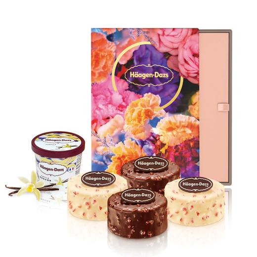 【哈根达斯】哈根达斯金秋月语月饼冰淇淋券 商品图2