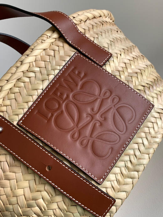 Loe*we🔥草编菜篮子小号-棕色 商品图3