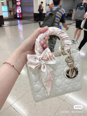 高定四格戴妃 〰️ 白色金扣