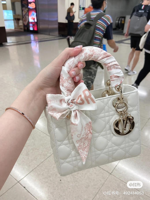 高定四格戴妃 〰️ 白色金扣 商品图0