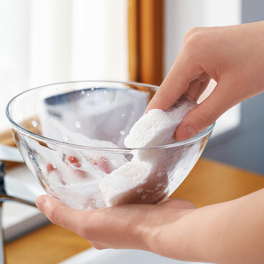 FaSoLa压缩洗碗木浆棉厨房吸水魔力擦百洁布 商品图5