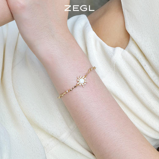 ZEGL设计师幻野系列手链女生夏ins小众设计2022年新款闺蜜手饰品 商品图5